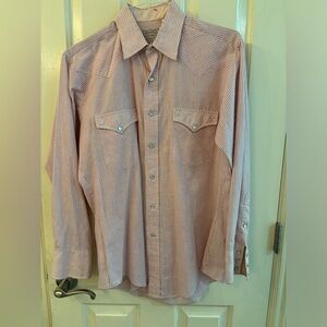 H bar C western shirt men’s 15-1/2 33